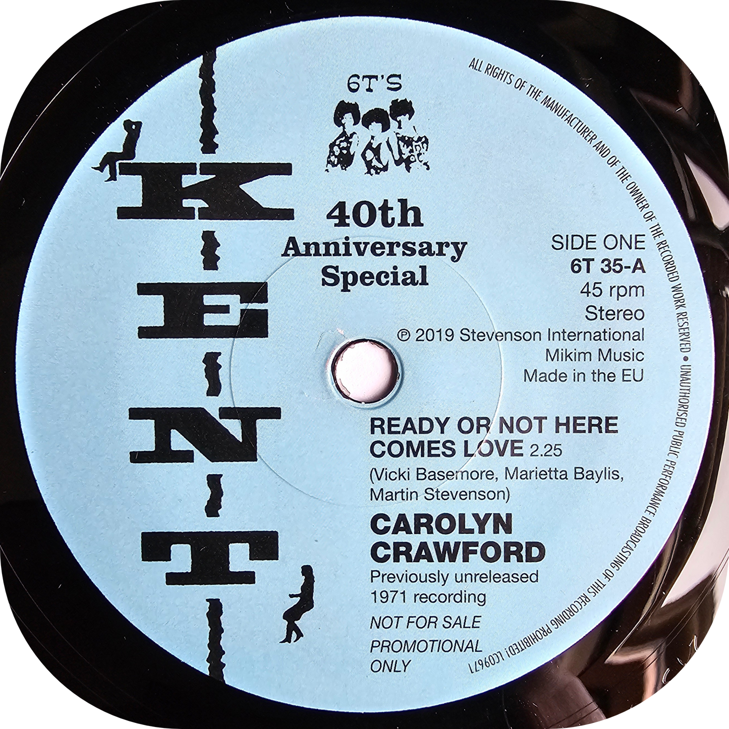 Carolyn Crawford - Ready Or Not Here Comes Love - Kent 100 Club