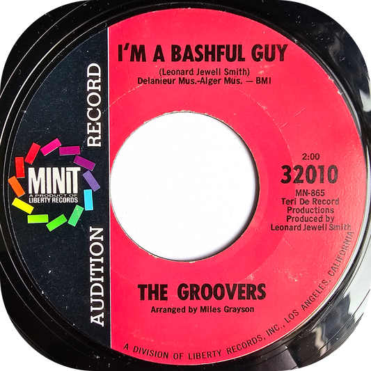 Groovers, The - I'm A Bashful Guy - Minit DEMO