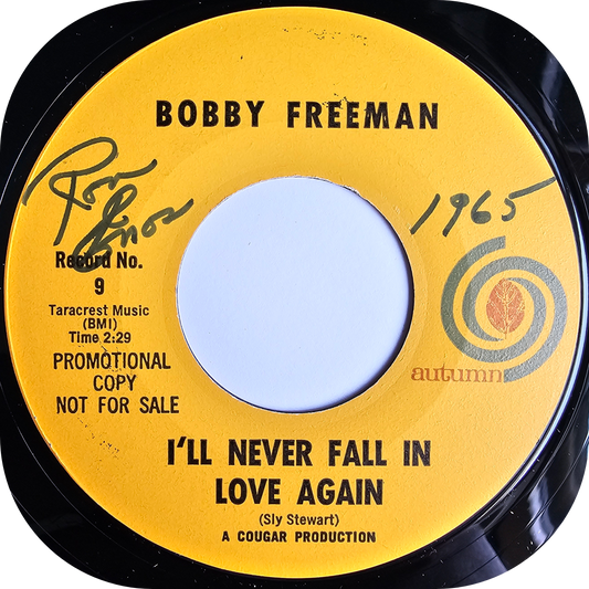 Bobby Freeman - I'll Never Fall In Love Again - Autumn DEMO