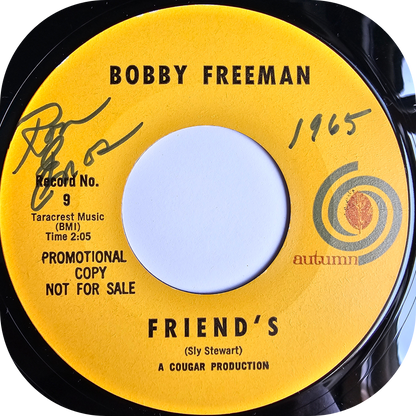 Bobby Freeman - I'll Never Fall In Love Again - Autumn DEMO