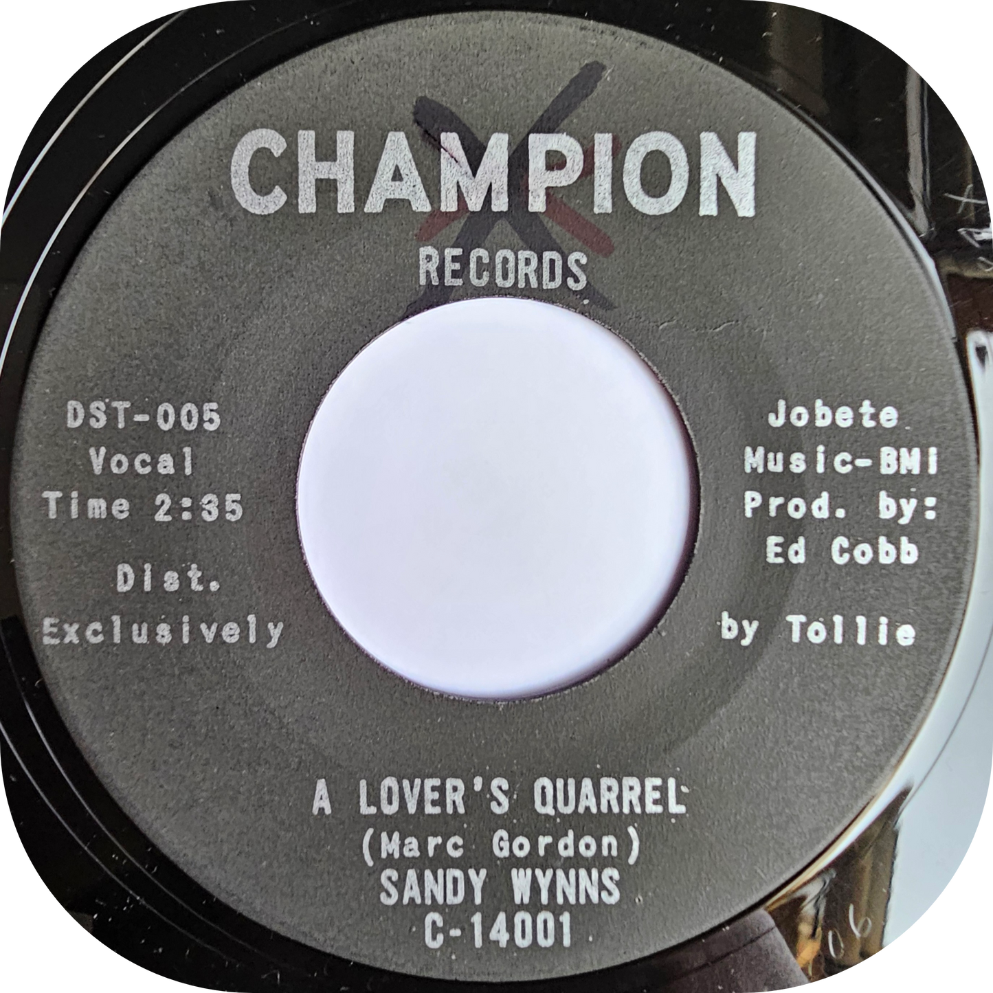 Sandy Wynns - The Touch Of Venus - Champion
