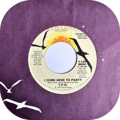 T.F.O - I Come Here To Party - Venture DEMO