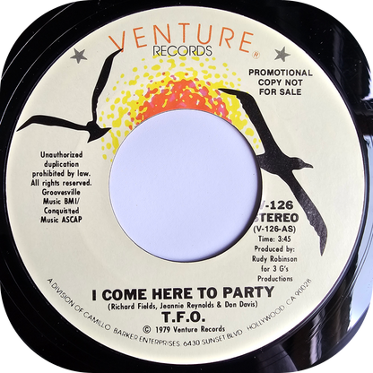 T.F.O - I Come Here To Party - Venture DEMO