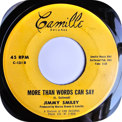 Jimmy Smiley - Girl I Love You - Camille