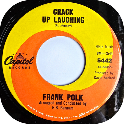 Frank Polk - Crack Up Laughing - Capitol