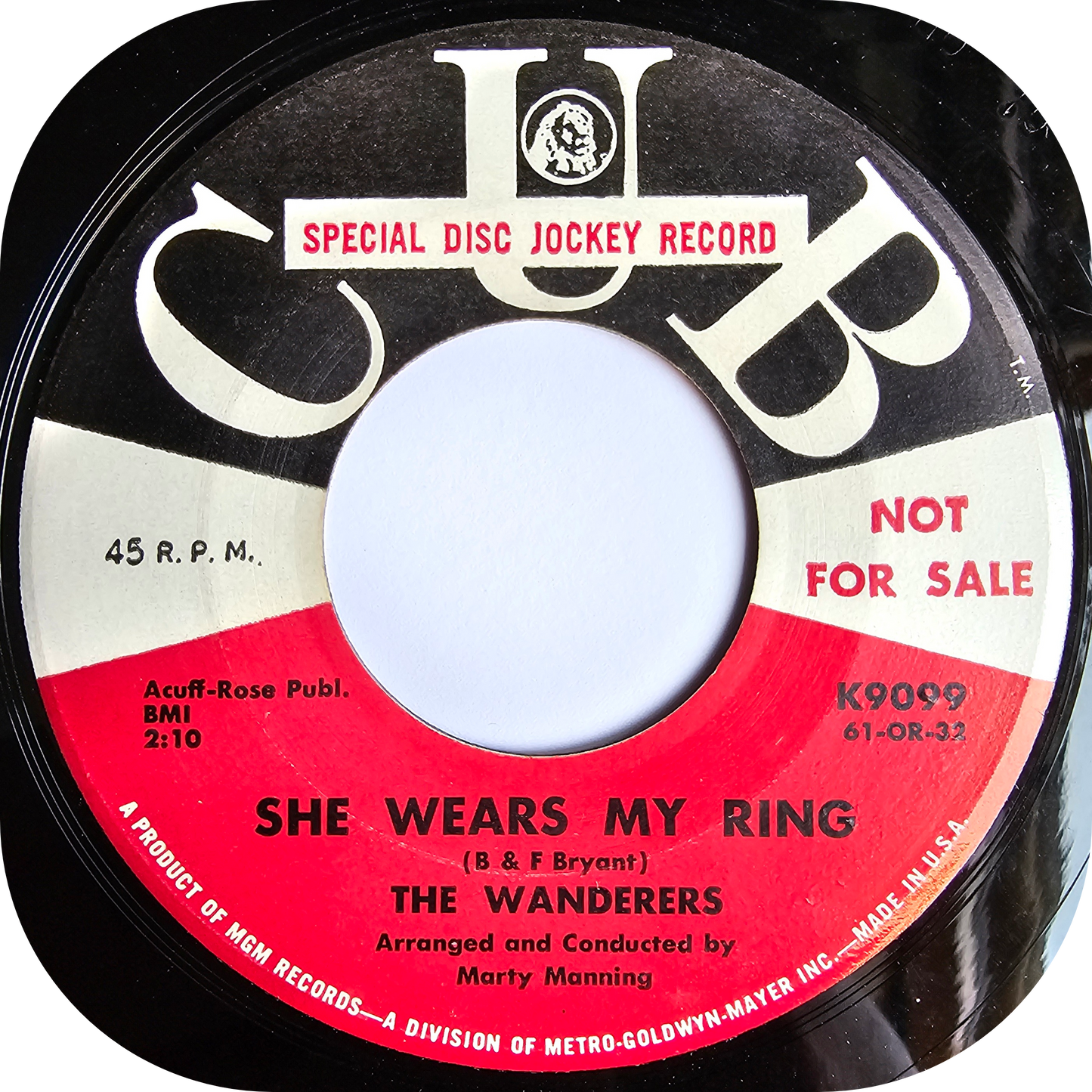 Wanderers, The - Somebody Else's Sweetheart - Cub DEMO