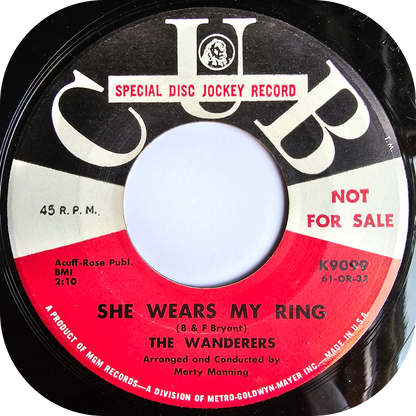 Wanderers, The - Somebody Else's Sweetheart - Cub DEMO