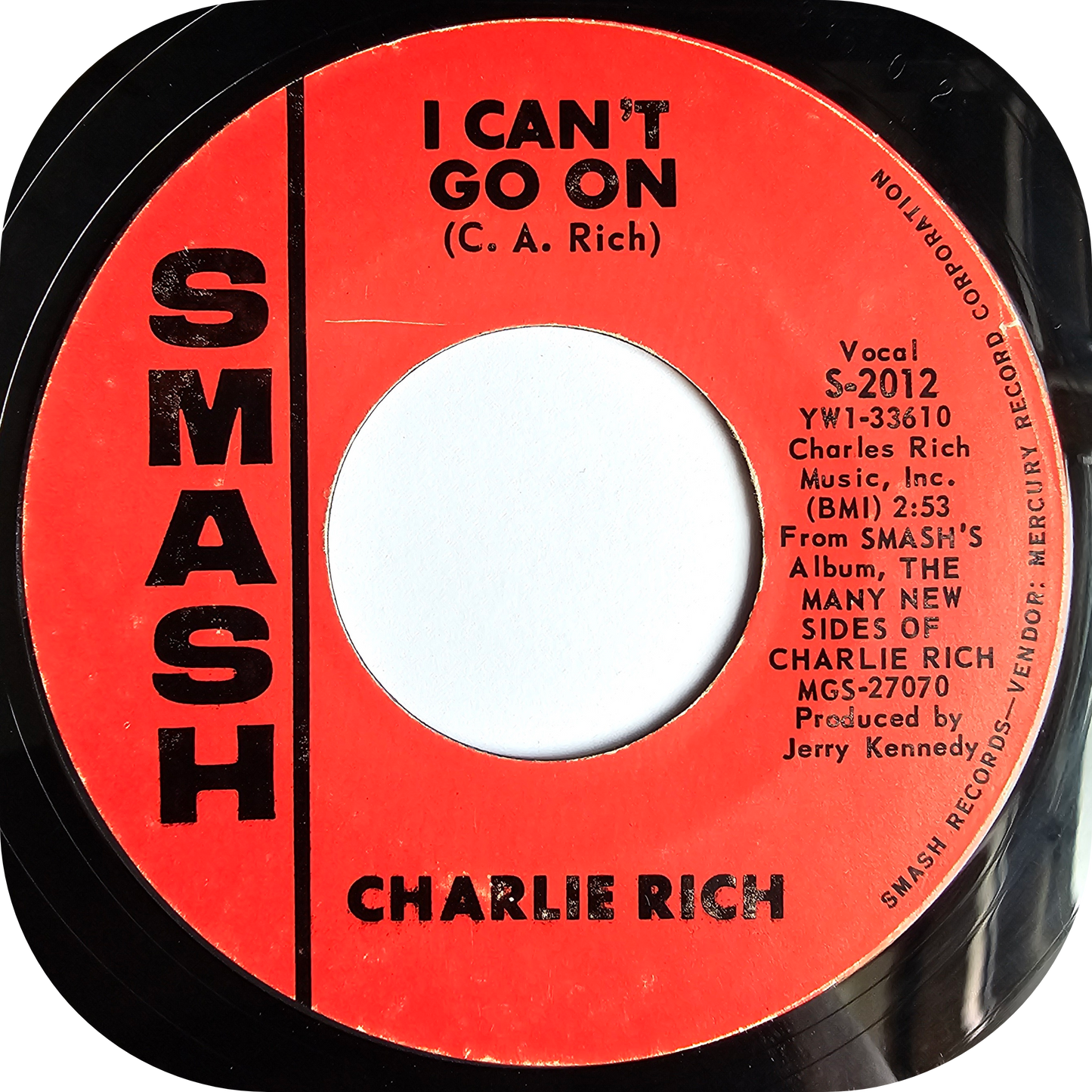 Charlie Rich - Dance Of Love - Smash