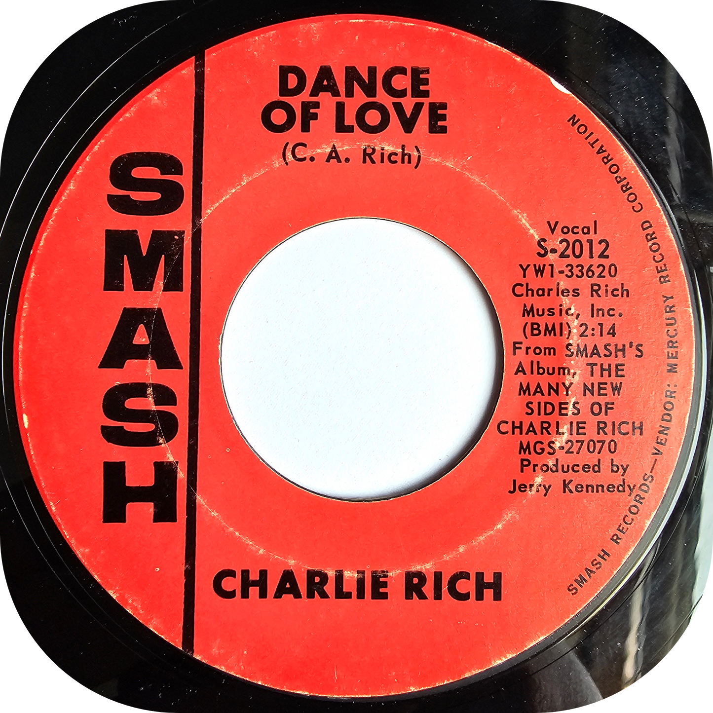 Charlie Rich - Dance Of Love - Smash