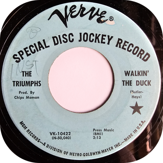 Triumphs, The - Walkin' The Duck - Verve DEMO