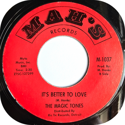 Magic Tones, The - It's Better To Love - Mam's