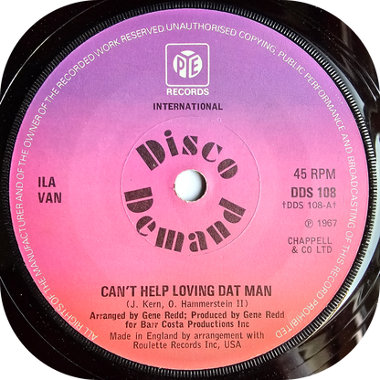 Ila Van - Can't Help Loving Dat Man - Pye