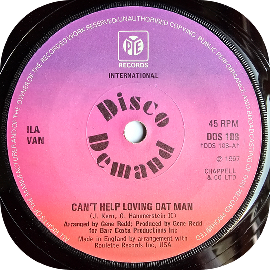Ila Van - Can't Help Loving Dat Man - Pye