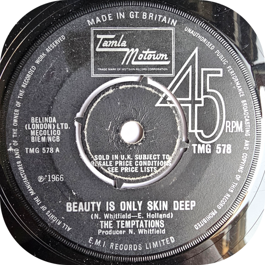 Temptations, The - Beauty Is Only Skin Deep - Tamla Motown