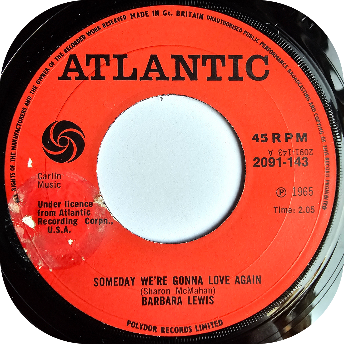 Barbara Lewis - Someday We're Gonna Love Again - Atlantic