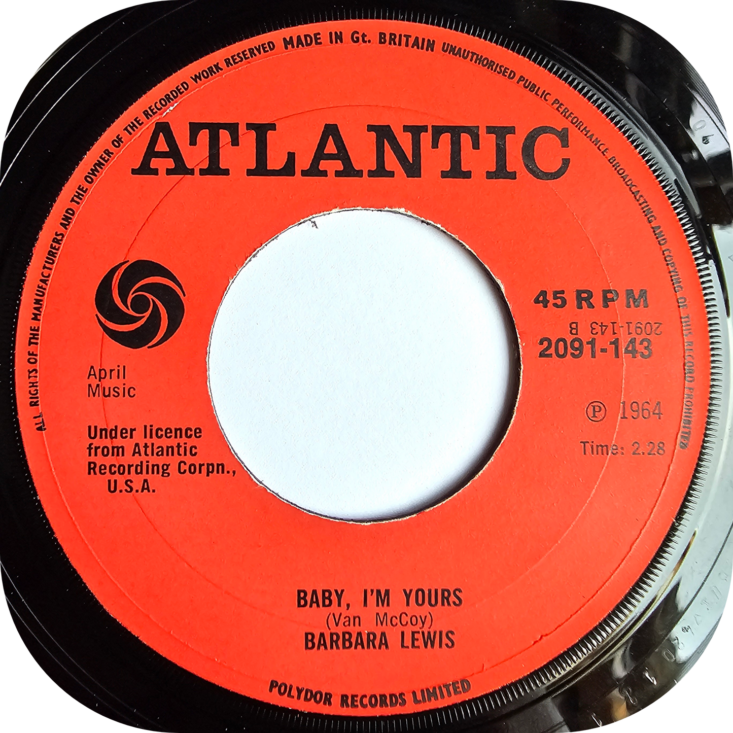 Barbara Lewis - Someday We're Gonna Love Again - Atlantic