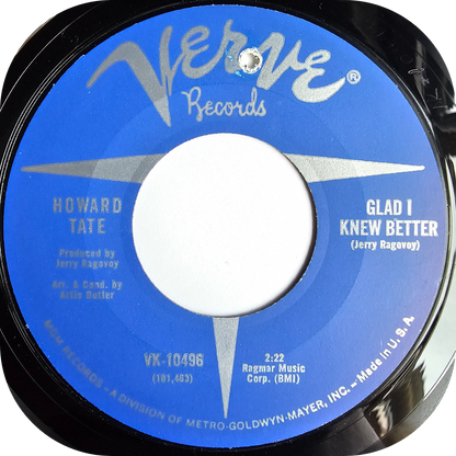 Howard Tate - Glad I Knew Better - Verve