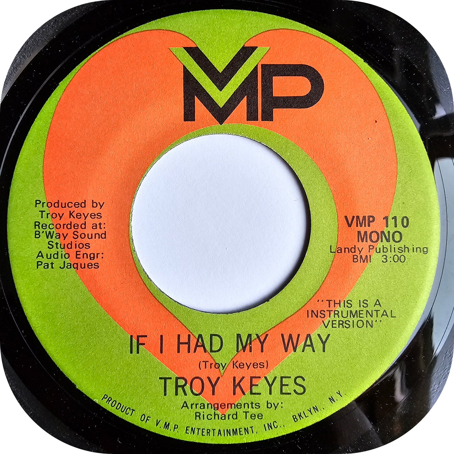 Troy Keyes - If I Had My Way - VMP