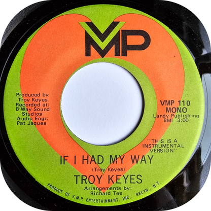 Troy Keyes - If I Had My Way - VMP