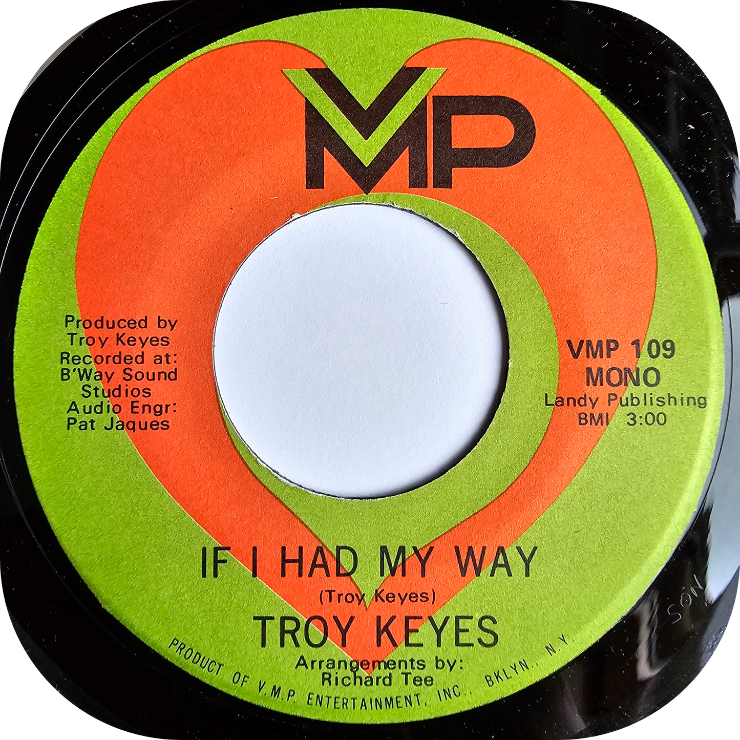 Troy Keyes - If I Had My Way - VMP