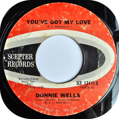 Donnie Wells - You've Got My Love - Scepter