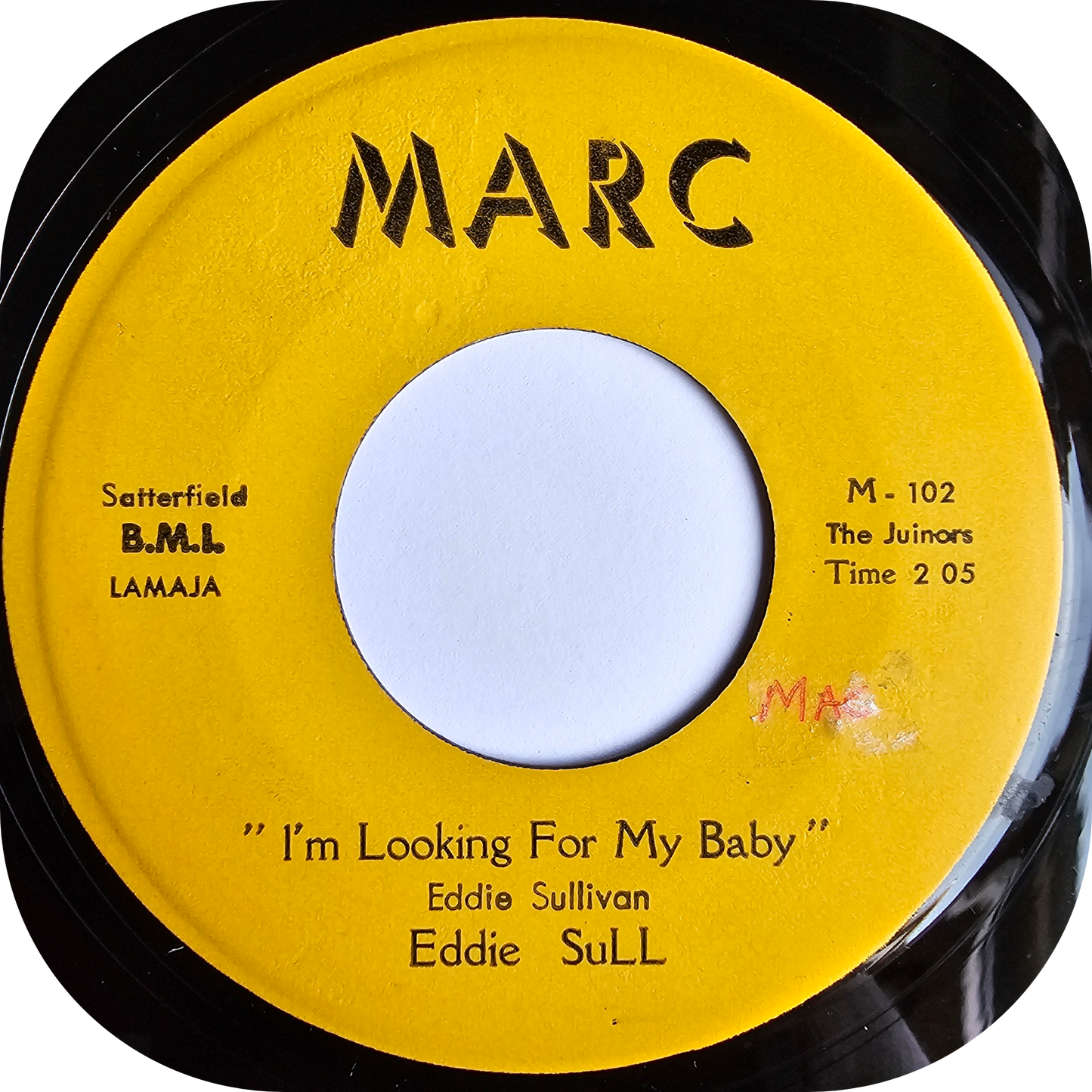 Eddie Sull - I'm Looking For My Baby - Marc