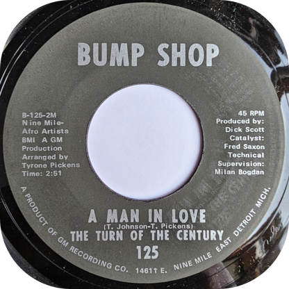 Turn Of The Century, The - Money Can't - Bump Shop