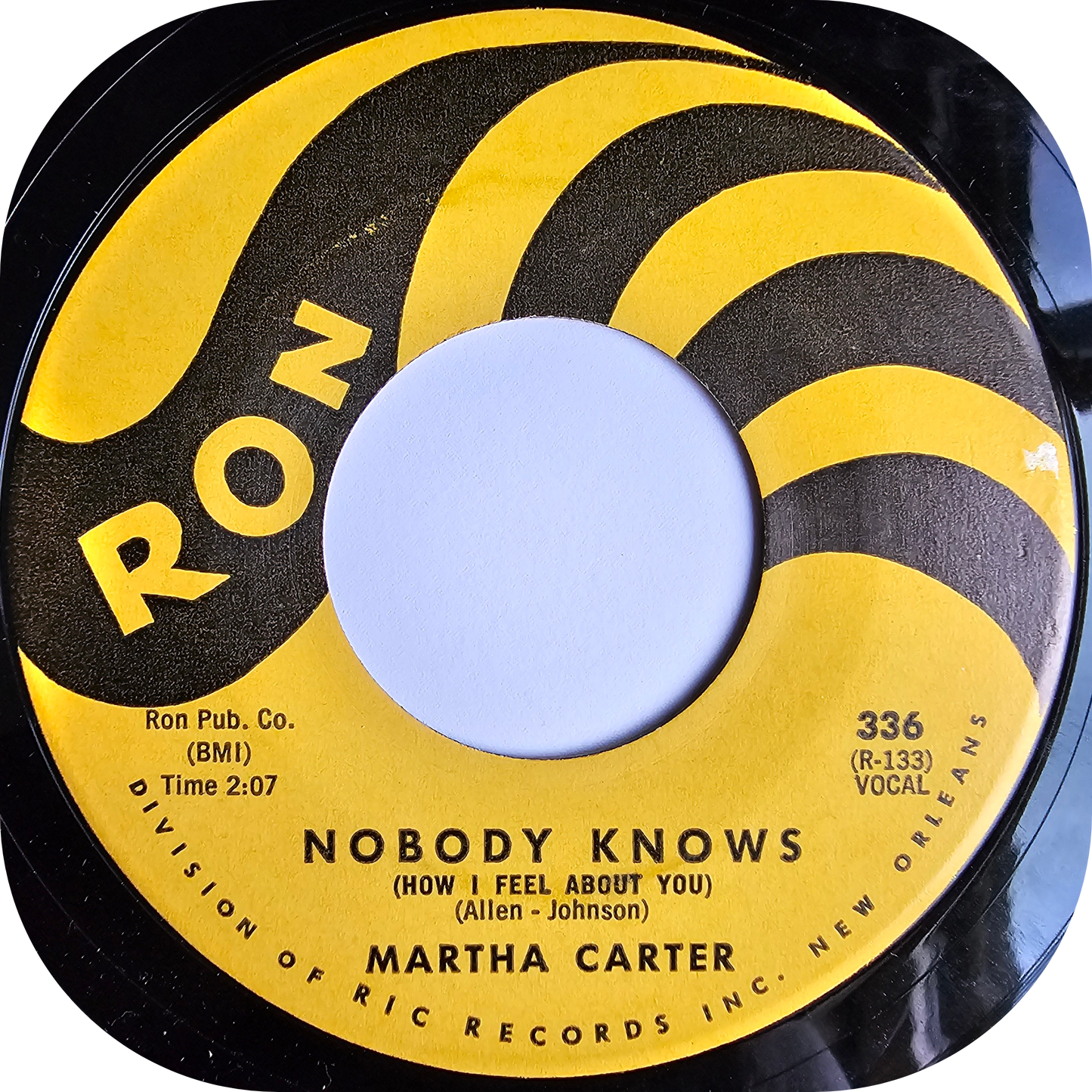 Martha Carter - Nobody Knows - Ron