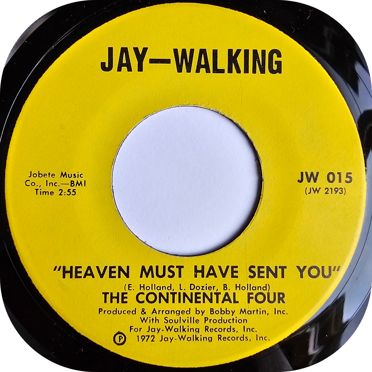 Continental Four, The - Heaven Must Have Sent You - Jay-Walking