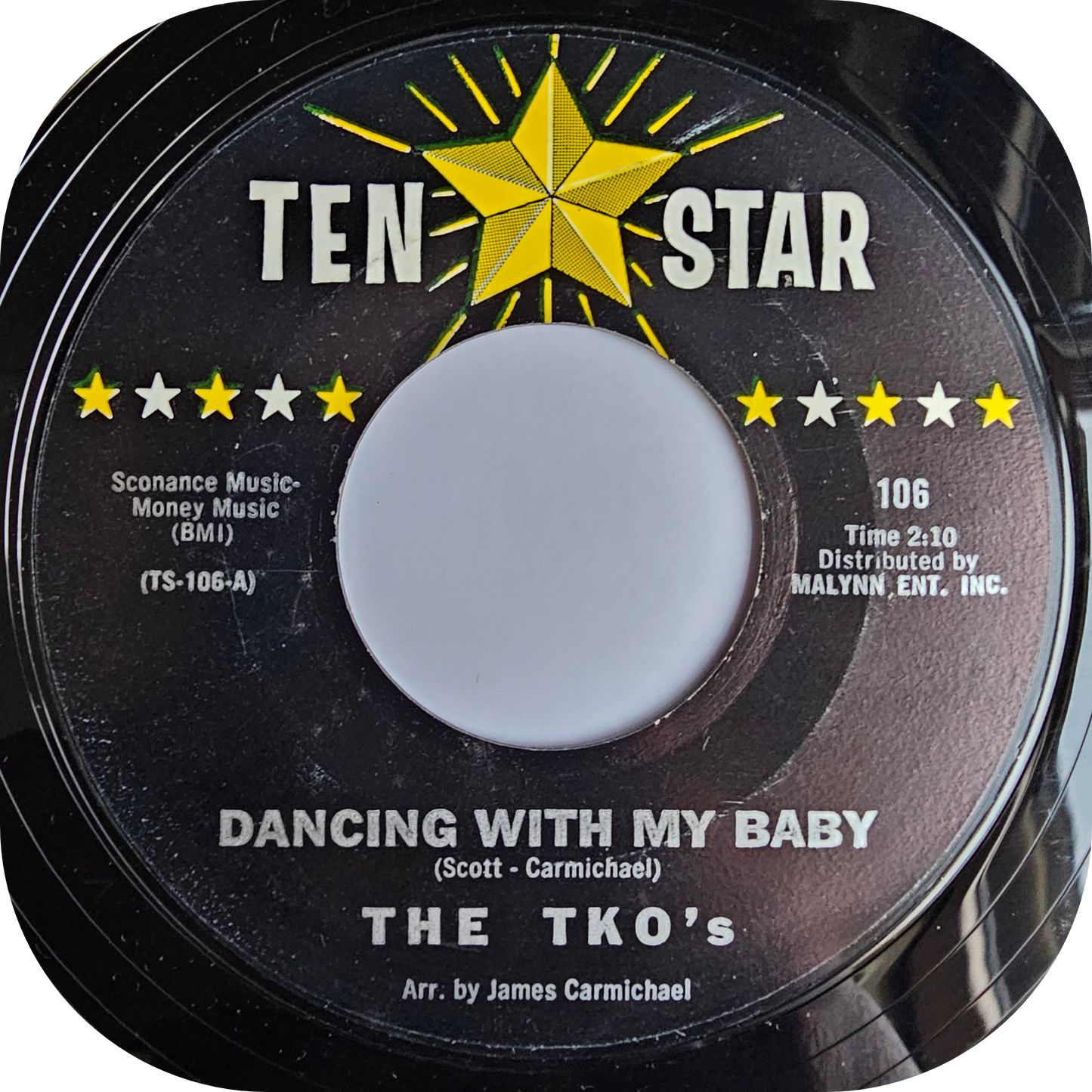 T.K.O's, The - Dancing With My Baby - Ten Star