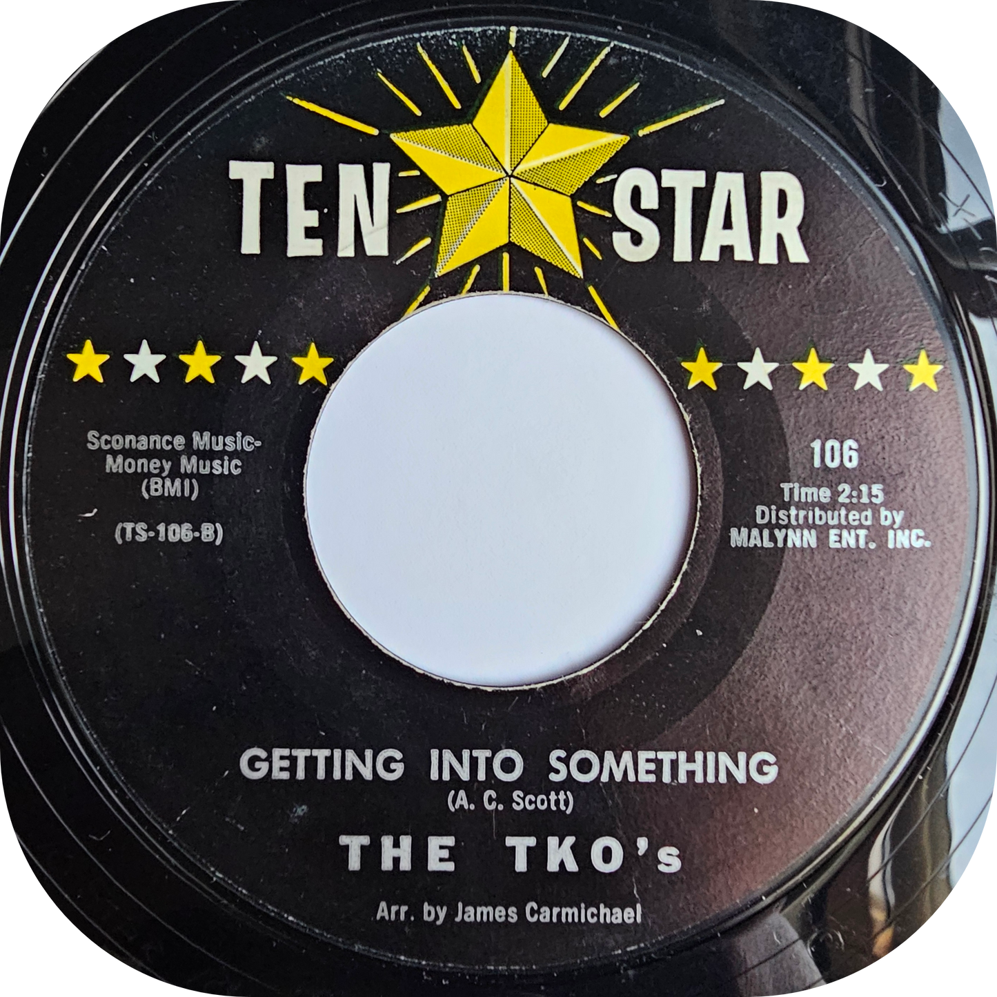 T.K.O's, The - Dancing With My Baby - Ten Star