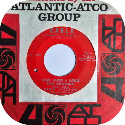 Deon Jackson - Love Takes A Long Time Growing - Carla