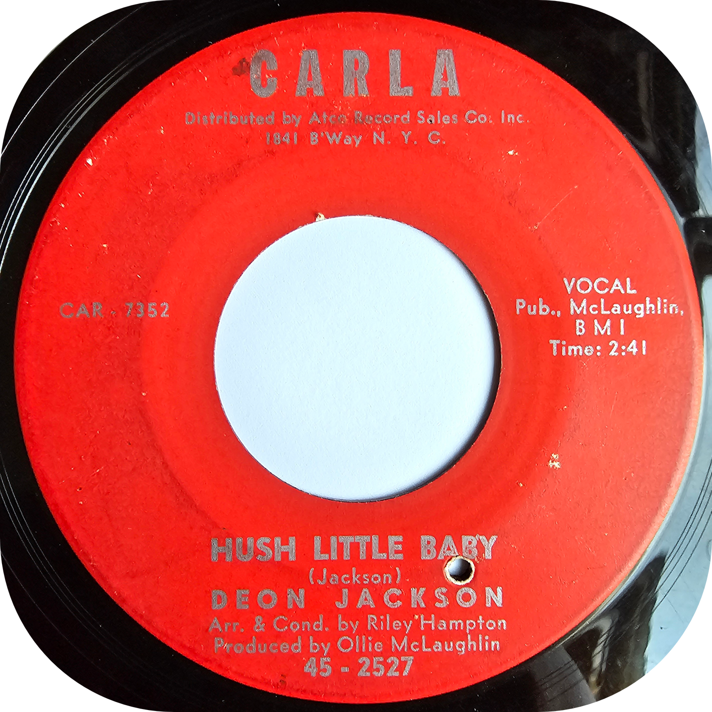 Deon Jackson - Love Takes A Long Time Growing - Carla