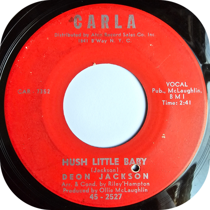 Deon Jackson - Love Takes A Long Time Growing - Carla