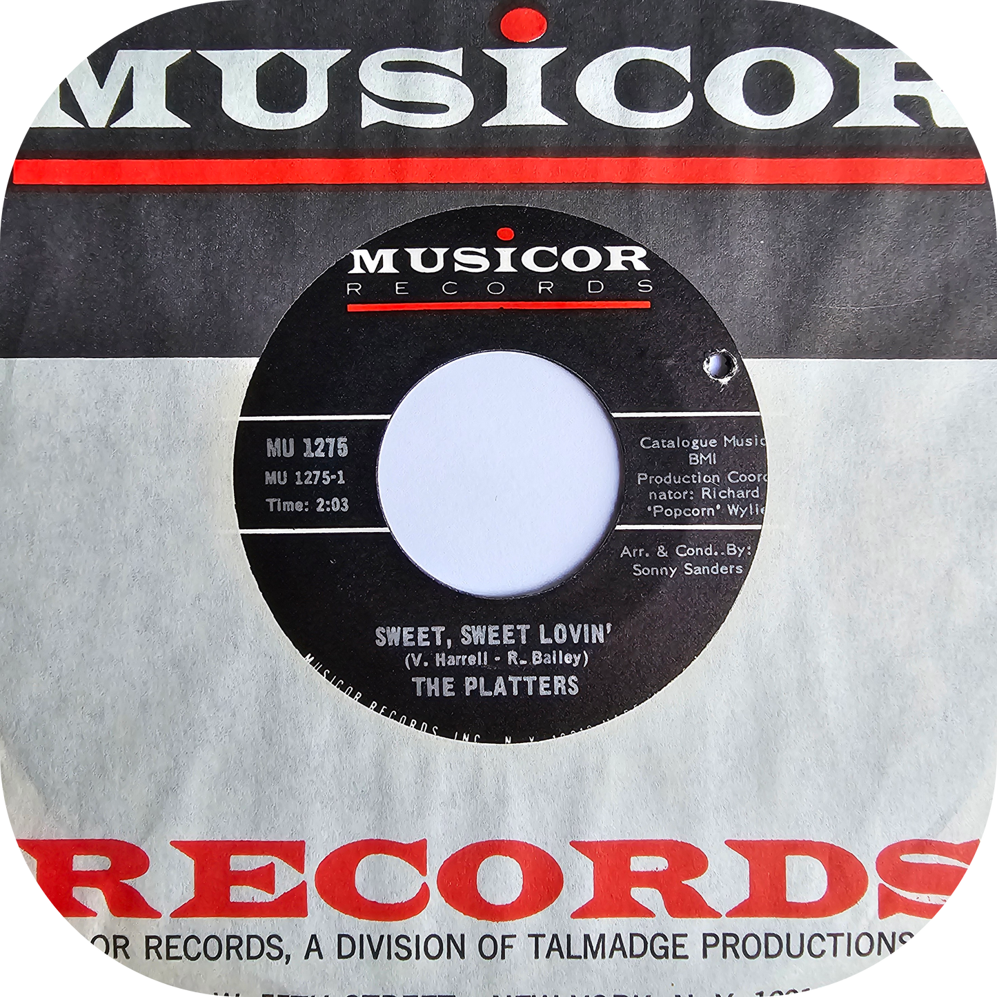 Platters, The - Sweet, Sweet Lovin' - Musicor