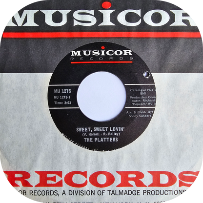 Platters, The - Sweet, Sweet Lovin' - Musicor