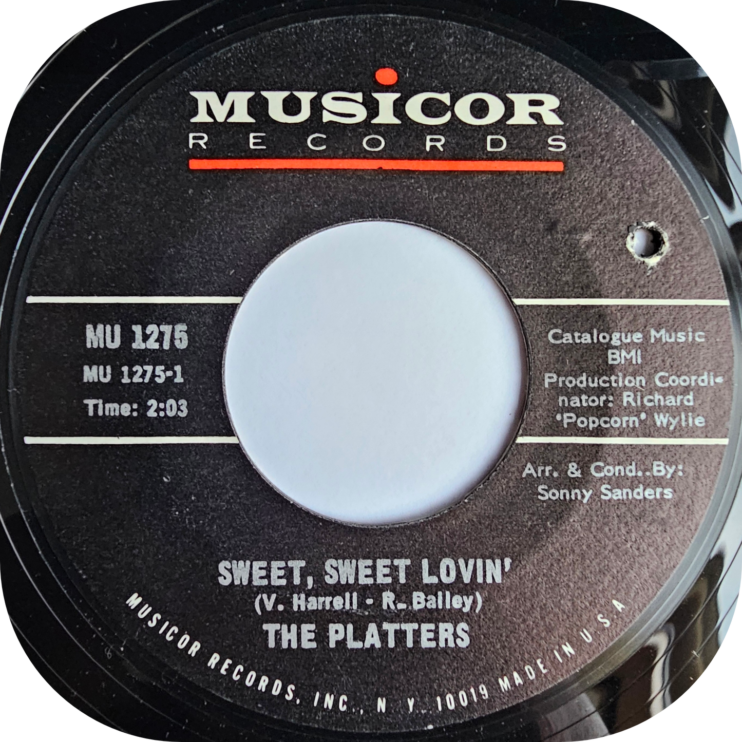Platters, The - Sweet, Sweet Lovin' - Musicor