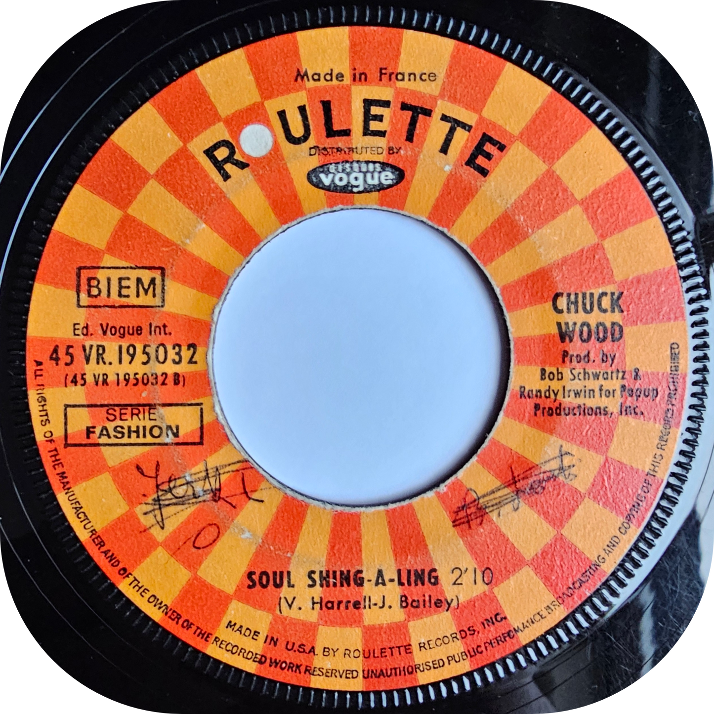 Chuck Wood - Seven Days Too Long - Roulette