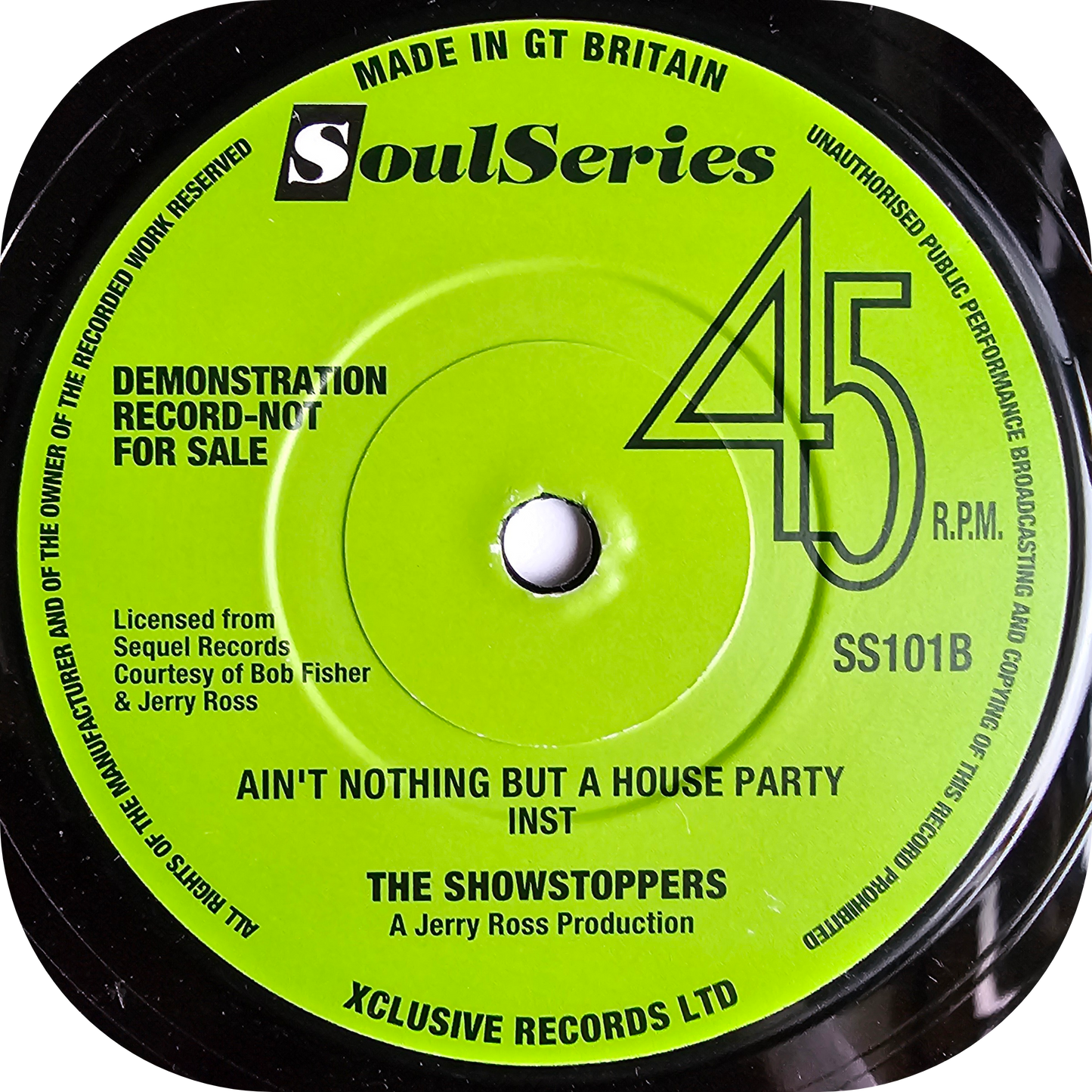 Sapphires, The - Baby You've Got Me - Soul Series DEMO