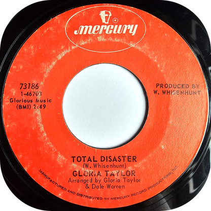 Gloria Taylor - Total Disaster - Mercury