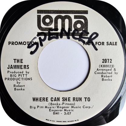 Jammers, The - Where Can She Run To - Loma DEMO