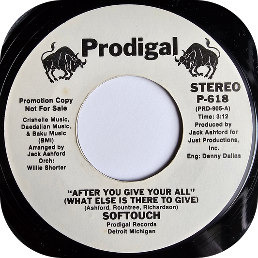 Softouch - After You Give Your All - Prodigal DEMO
