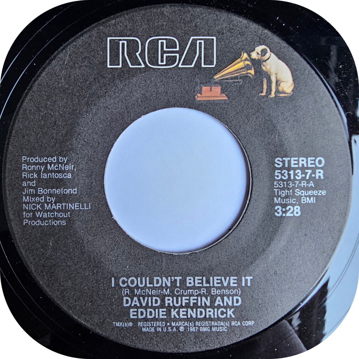 David Ruffin & Eddie Kendrick - I Couldn't Believe It - RCA