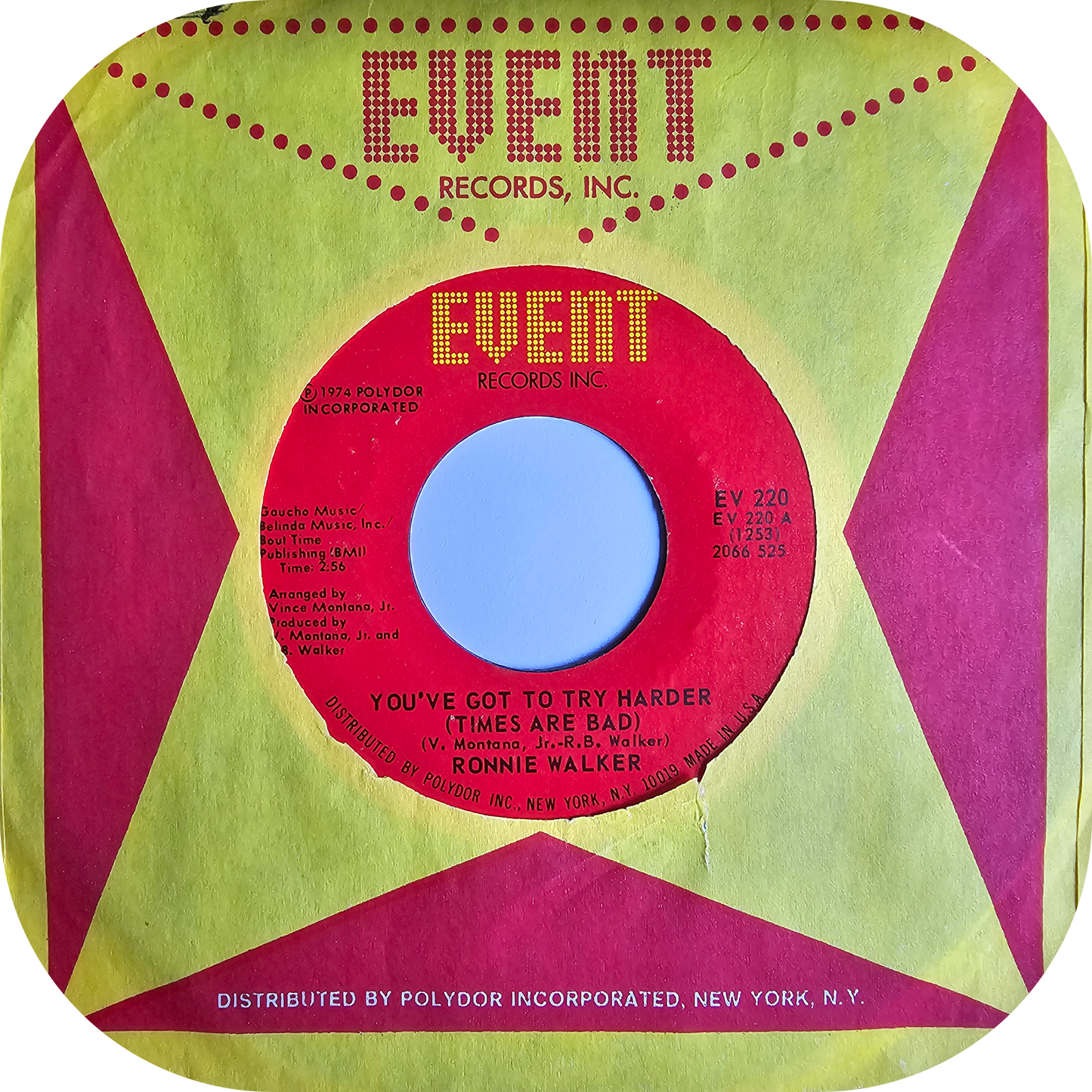 Ronnie Walker - You've Got To Try Harder - Event