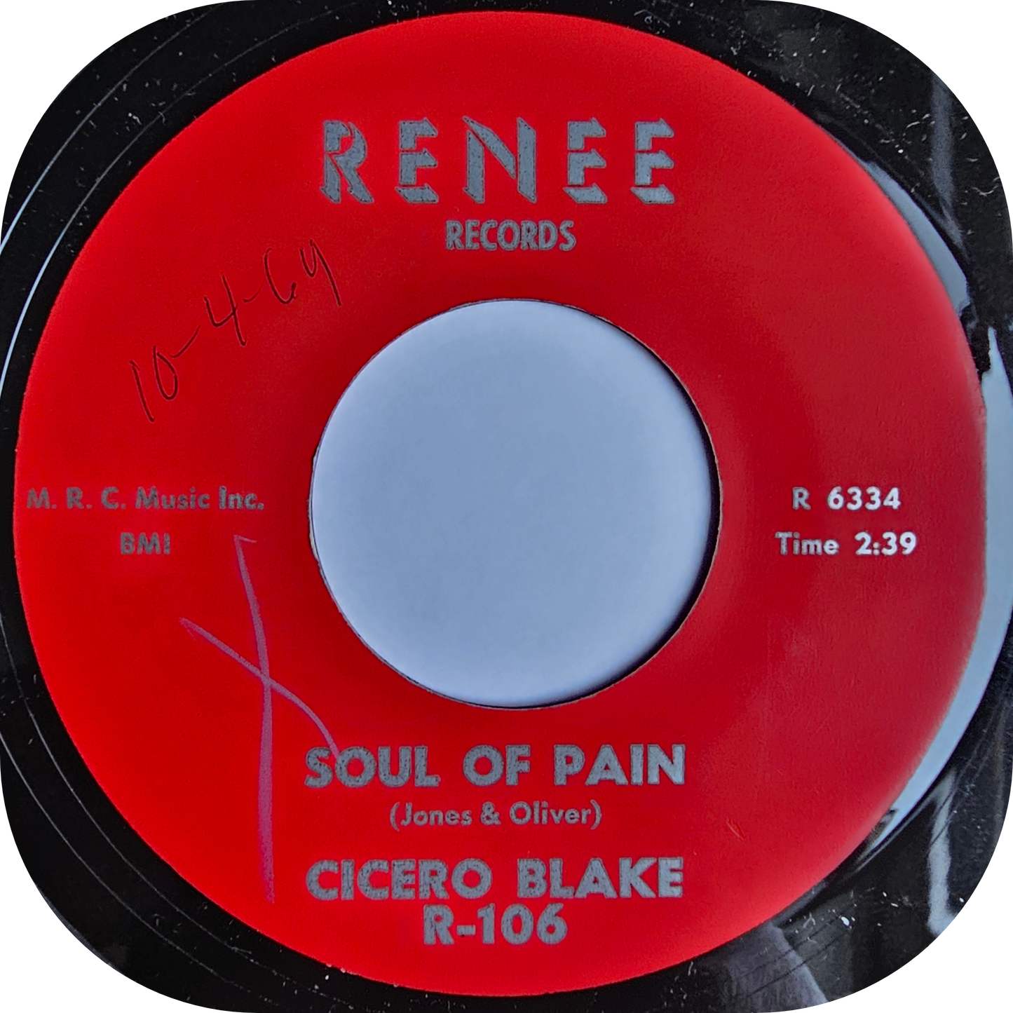 Cicero Blake - Take It From Me - Renee