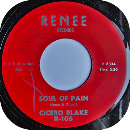 Cicero Blake - Take It From Me - Renee