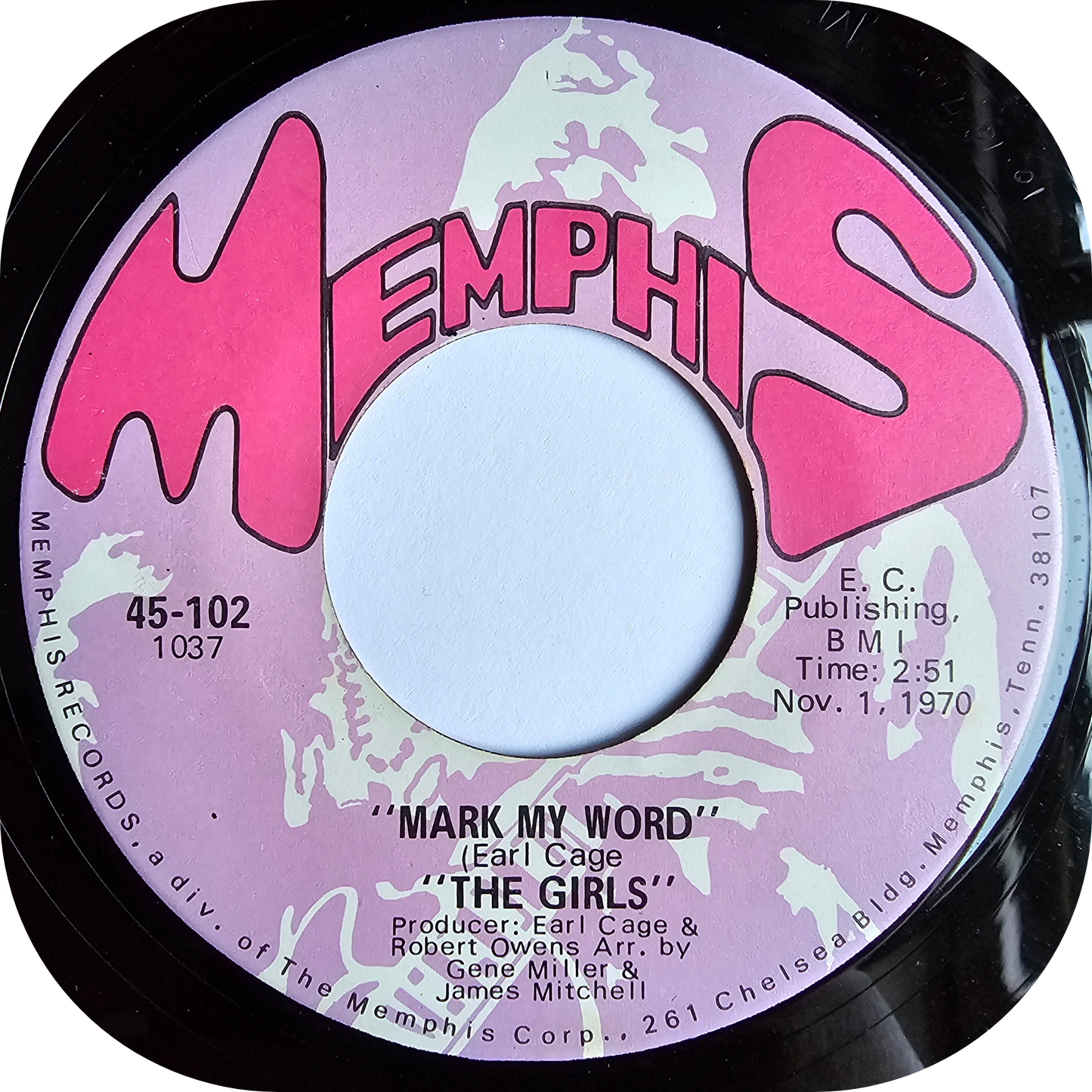 Girls, The - Mark My Word - Memphis