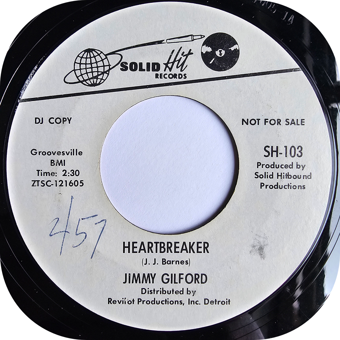 Jimmy Gilford - Heartbreaker - Solid Hit DEMO