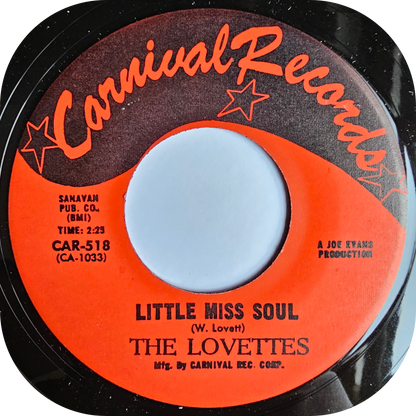 Lovettes, The - Little Miss Soul - Carnival