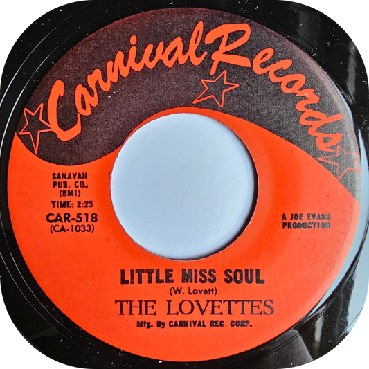 Lovettes, The - Little Miss Soul - Carnival